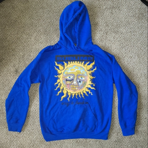 blue sublime hoodie